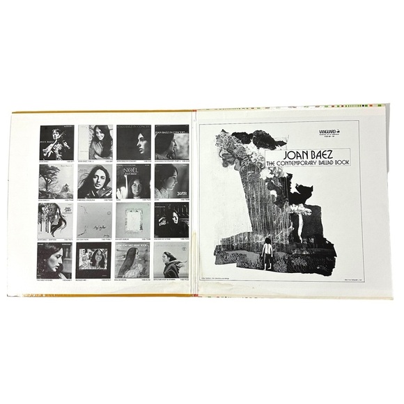 Joan Baez The Contemporary Ballad Book Vangard VSD-49-B Double LP Vinyl Record - Picture 12 of 16